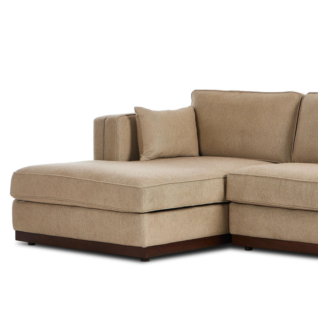 Emmett 2-Piece LAF Sectional W/ Chaise - Quenton Pebble