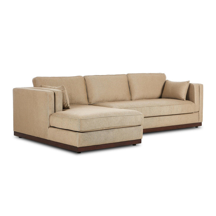 Emmett 2-Piece LAF Sectional W/ Chaise - Quenton Pebble