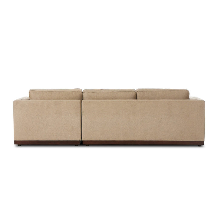 Emmett 2-Piece RAF Sectional W/ Chaise - Quenton Pebble