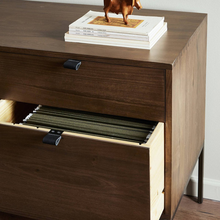 Troy Modular Wide Filing Cabinet - Dove Poplar