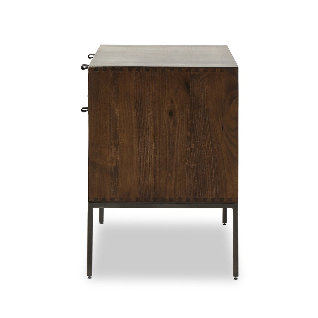 Troy Modular Wide Filing Cabinet - Auburn Poplar