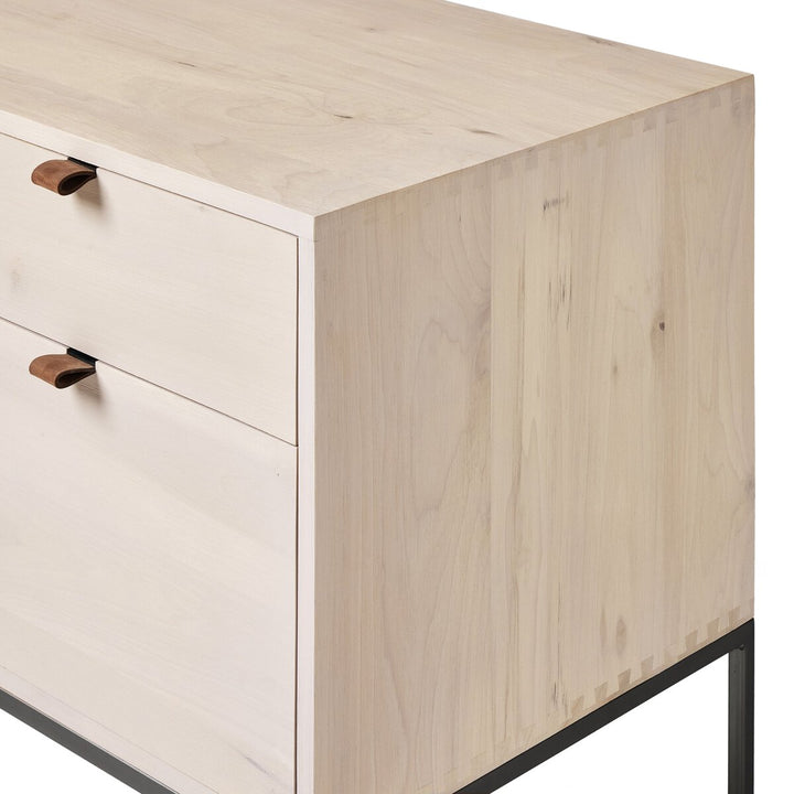 Troy Modular Wide Filing Cabinet - Dove Poplar