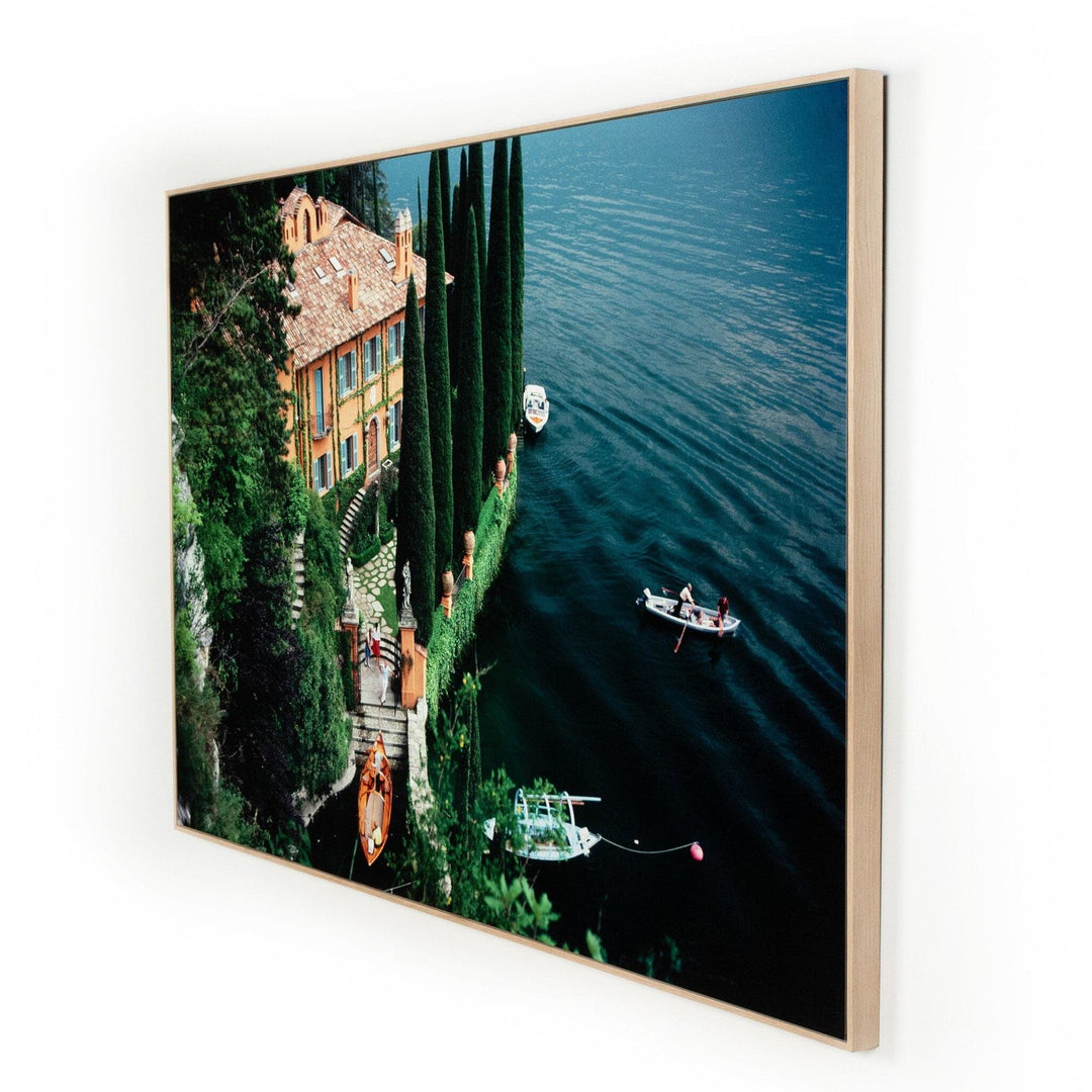 Venetian Elegance by Slim Aarons - Vertical Grain White Oak Floater