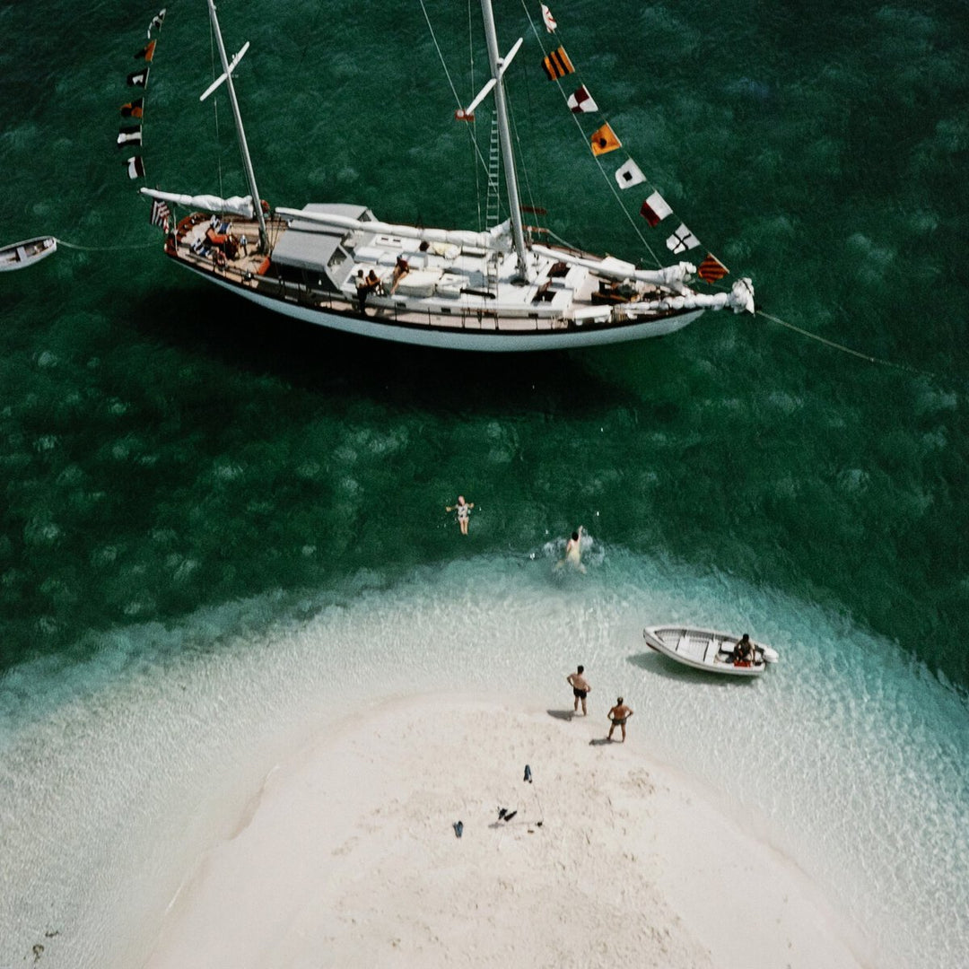 Charter Ketch By Slim Aarons - 32"X48"