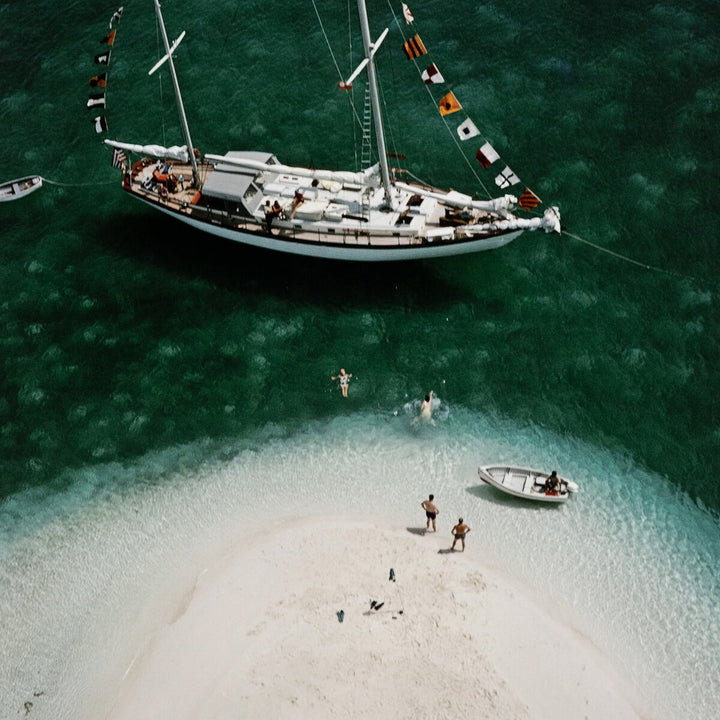 Charter Ketch By Slim Aarons - 24"X36"