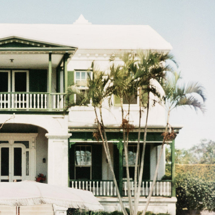 Coastal Hostess by Slim Aarons - White Maple Floater