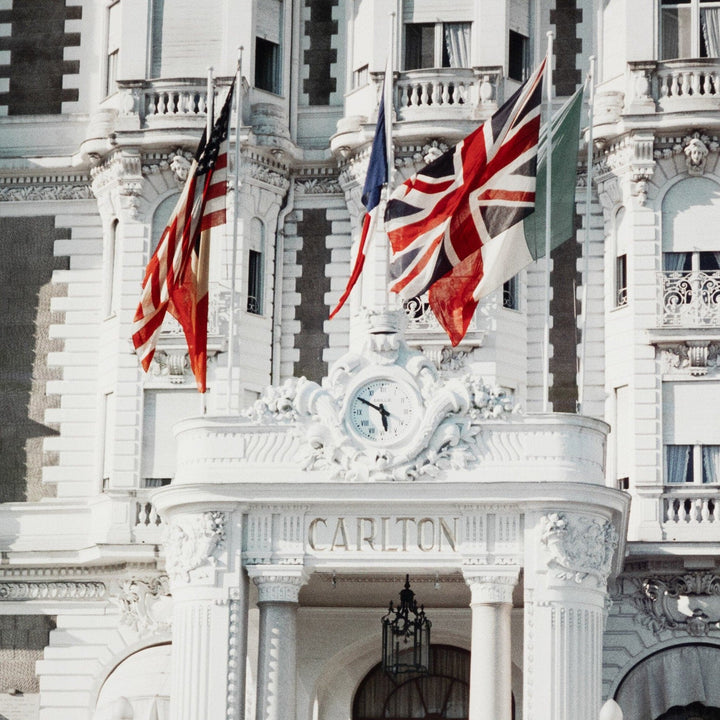 Grand Hotel by Slim Aarons - White Maple Floater