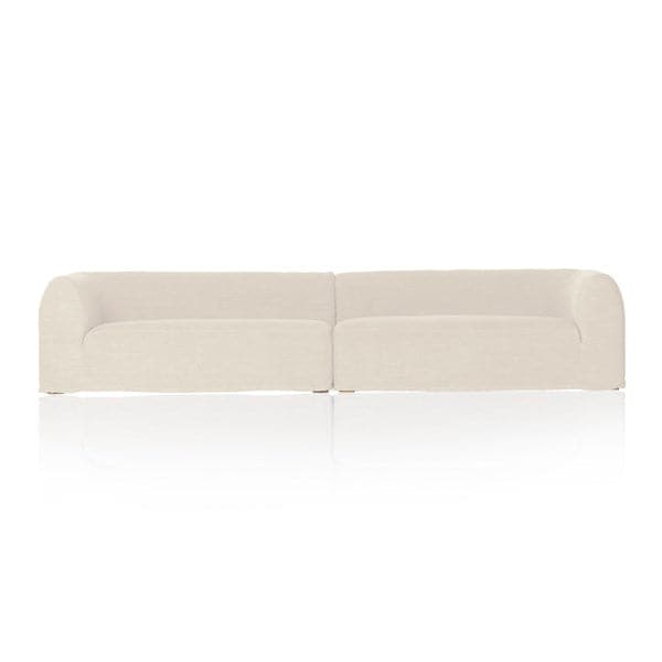 Ainsworth Slipcover Sofa-Four Hands-FH-236299-003-SectionalsRight Arm Facing-Broadway Snow-10-France and Son