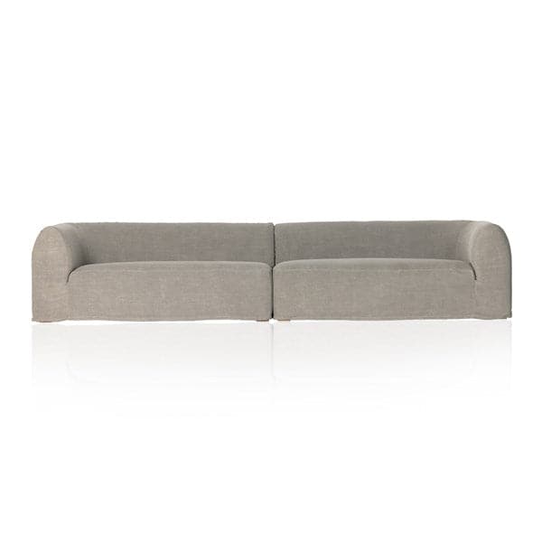 Ainsworth Slipcover Sofa-Four Hands-FH-236299-003-SectionalsRight Arm Facing-Broadway Snow-14-France and Son