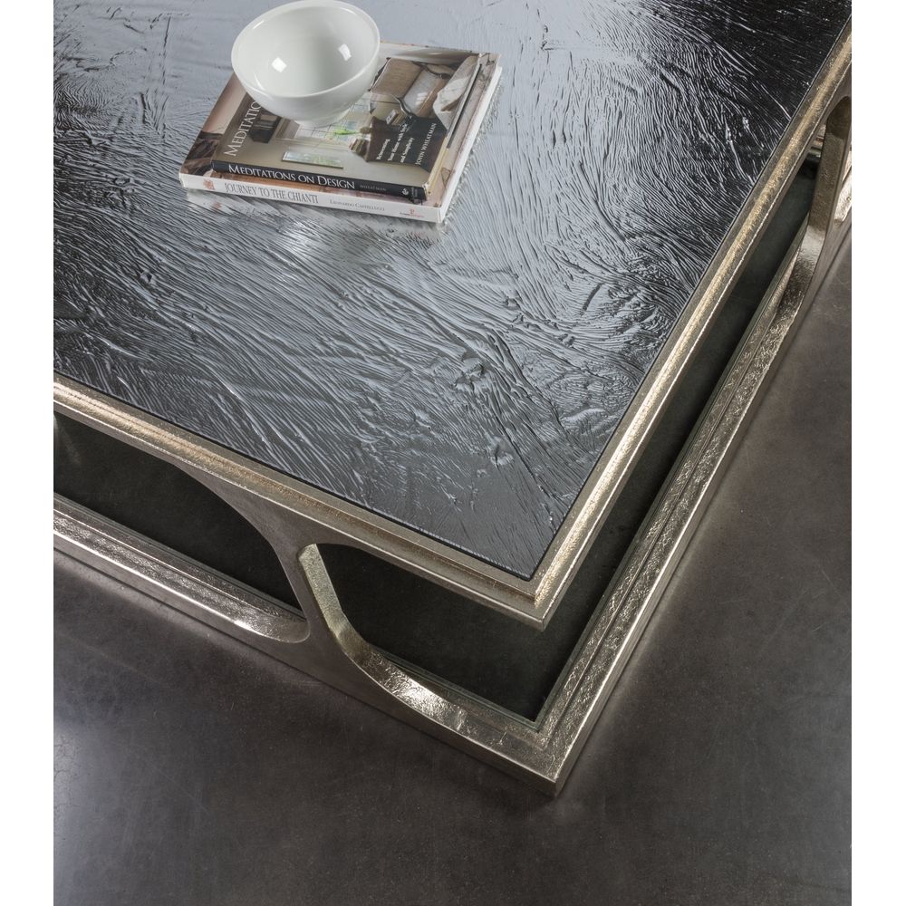 Coffee Tables Bond Street Champagne Square Cocktail Table - Champagne