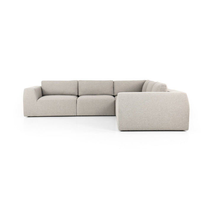 Kaylee 5-Piece Sectional - Sofa - Torrance Silver