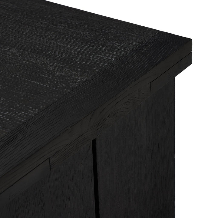 Harrison End Table - Worn Black