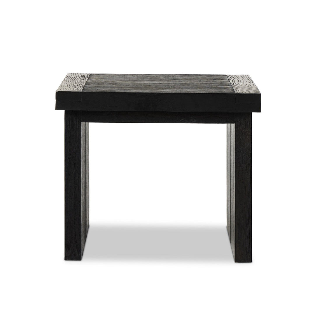 Harrison End Table - Worn Black