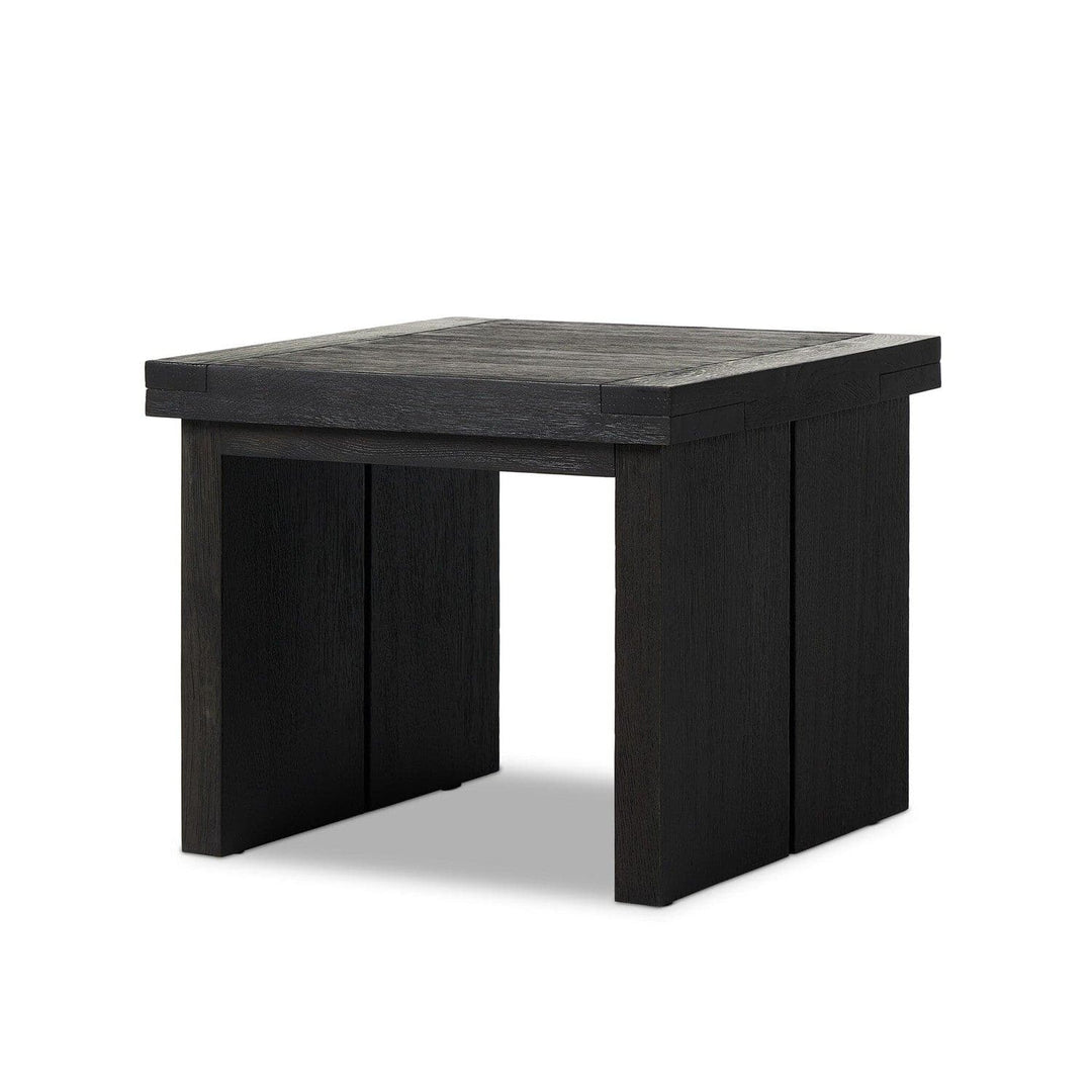 Harrison End Table - Worn Black