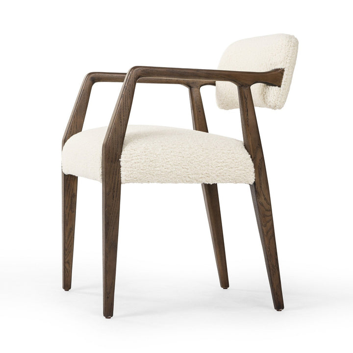 Logan Dining Armchair - Sheepskin Natural