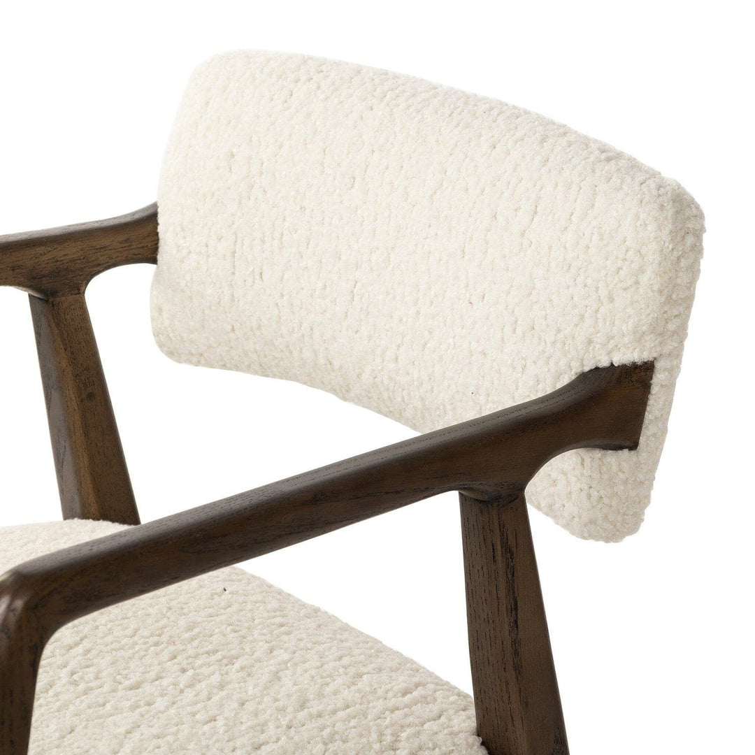 Logan Dining Armchair - Sheepskin Natural