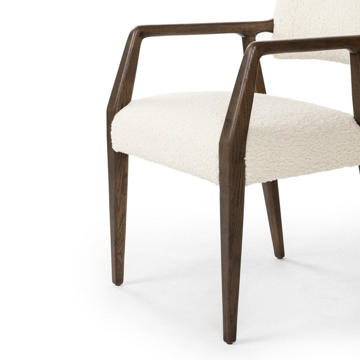 Logan Dining Armchair - Sheepskin Natural