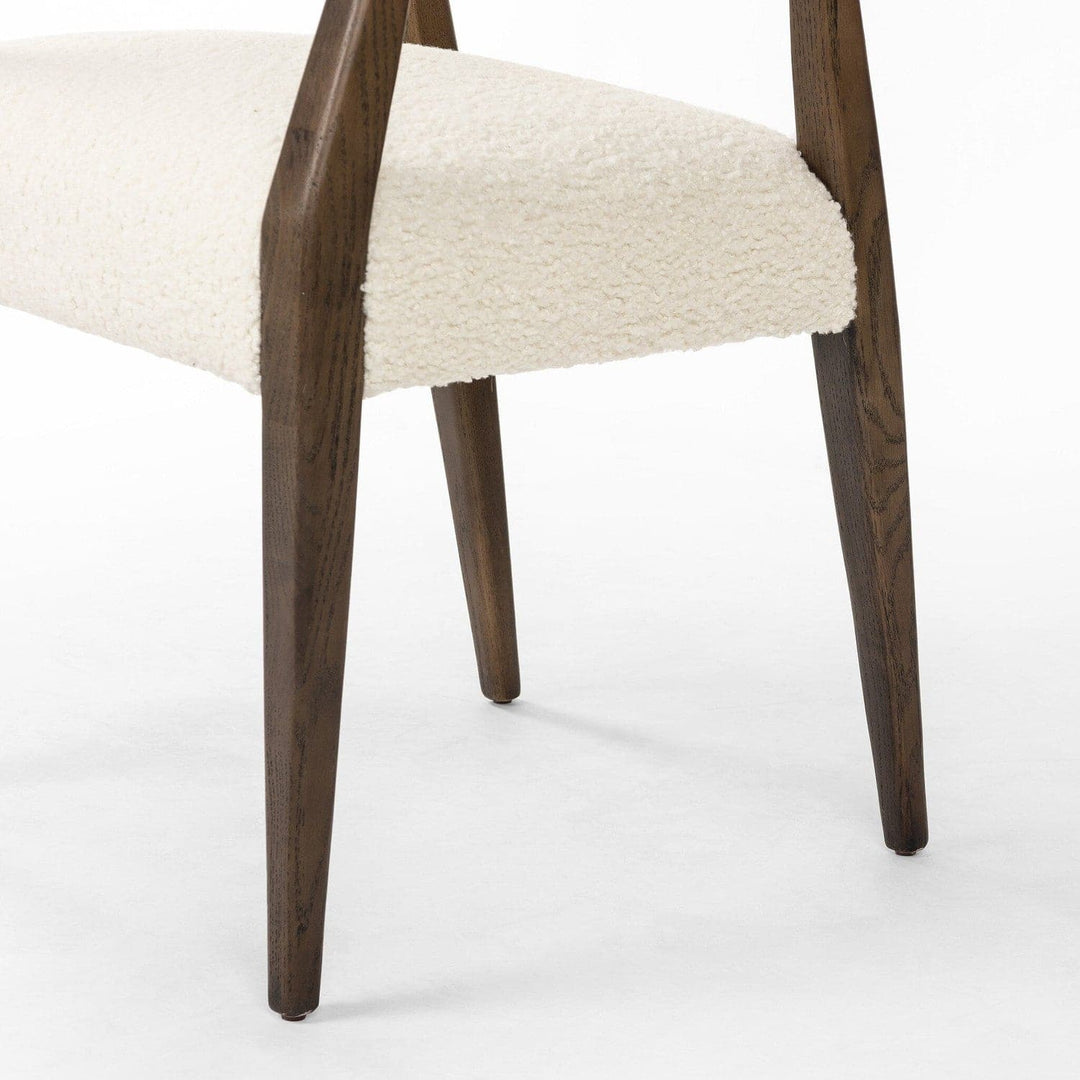 Logan Dining Armchair - Sheepskin Natural