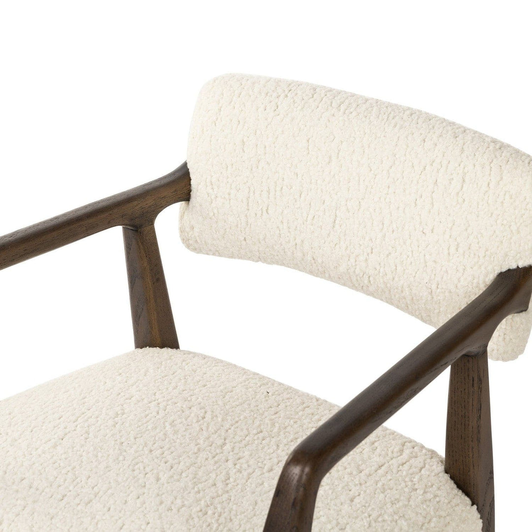 Logan Dining Armchair - Sheepskin Natural