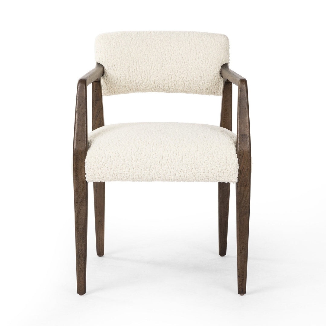 Logan Dining Armchair - Sheepskin Natural