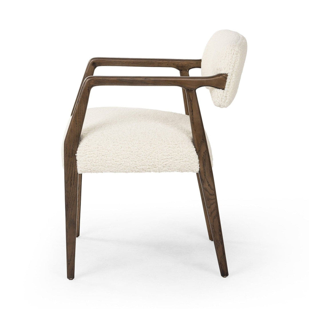 Logan Dining Armchair - Sheepskin Natural