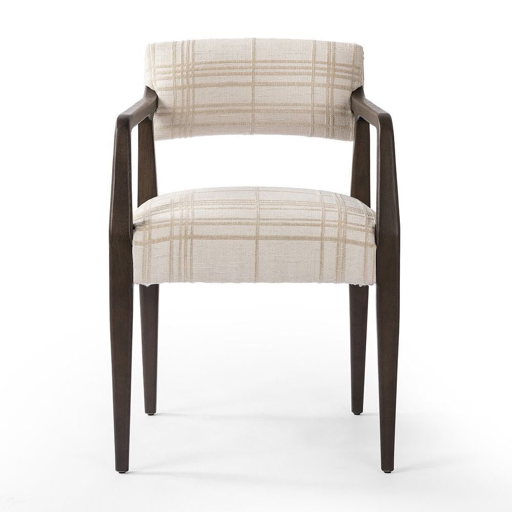 Dining Chairs: Cushions Tyler Dining Armchair: Sheffield Ivory
