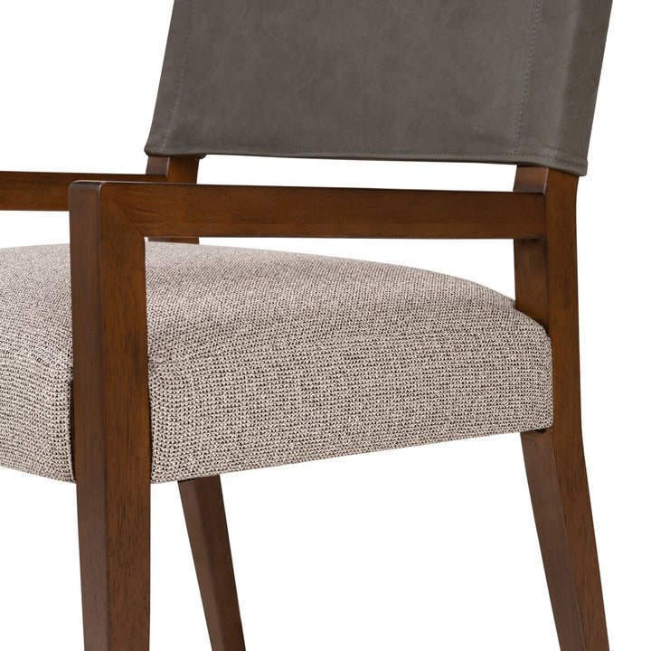 Harris Dining Armchair - Nubuck Charcoal