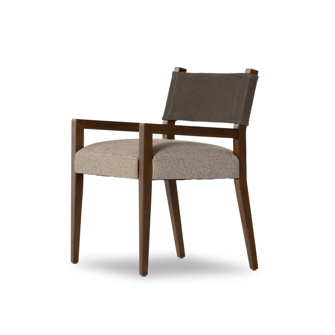 Harris Dining Armchair - Nubuck Charcoal