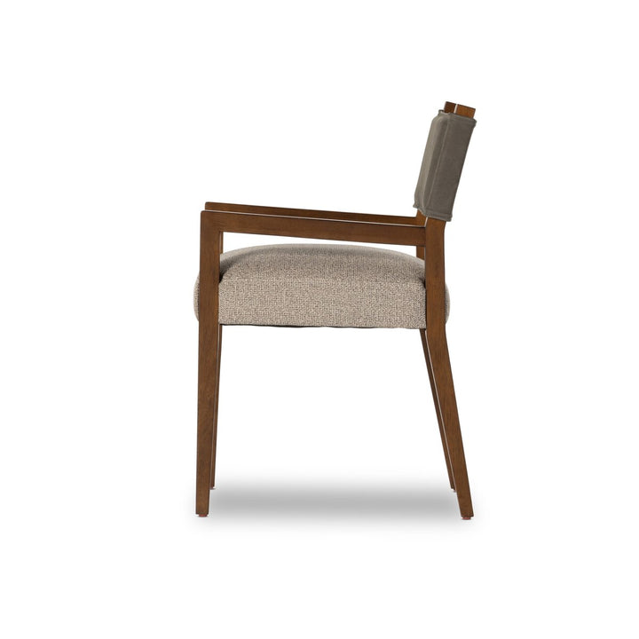 Harris Dining Armchair - Nubuck Charcoal