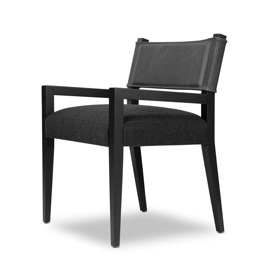 Harris Dining Armchair - Palermo Black