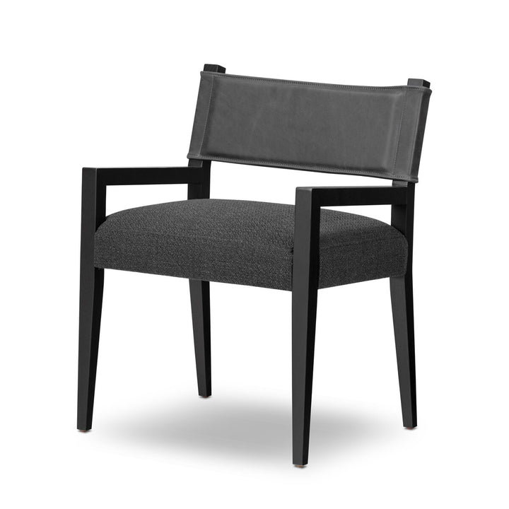 Harris Dining Armchair - Palermo Black