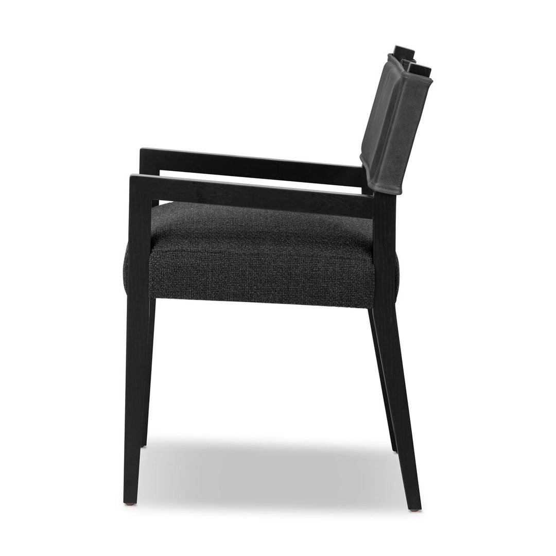 Harris Dining Armchair - Palermo Black