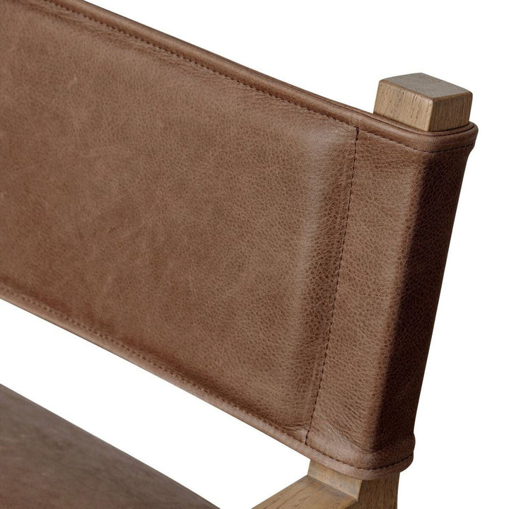 Ferris Dining Armchair: Palermo Cigar - Light Oak