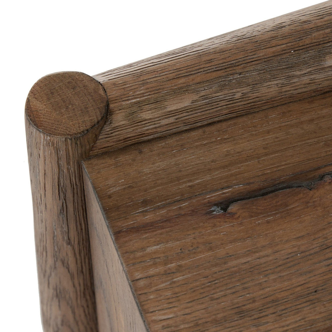 Harrison End Table - Weathered Oak