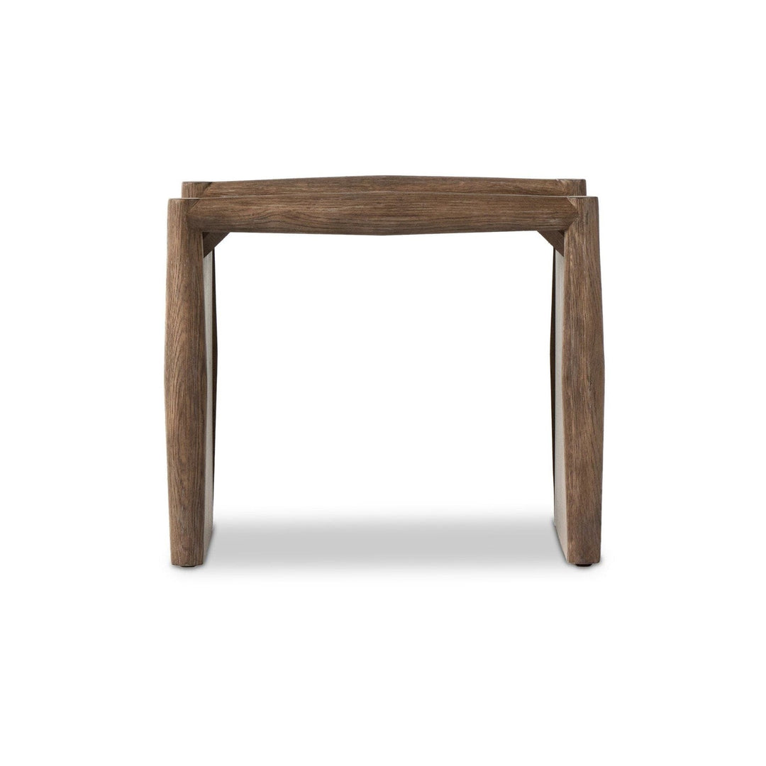 Harrison End Table - Weathered Oak