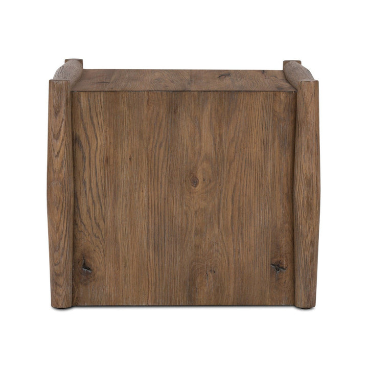 Harrison End Table - Weathered Oak