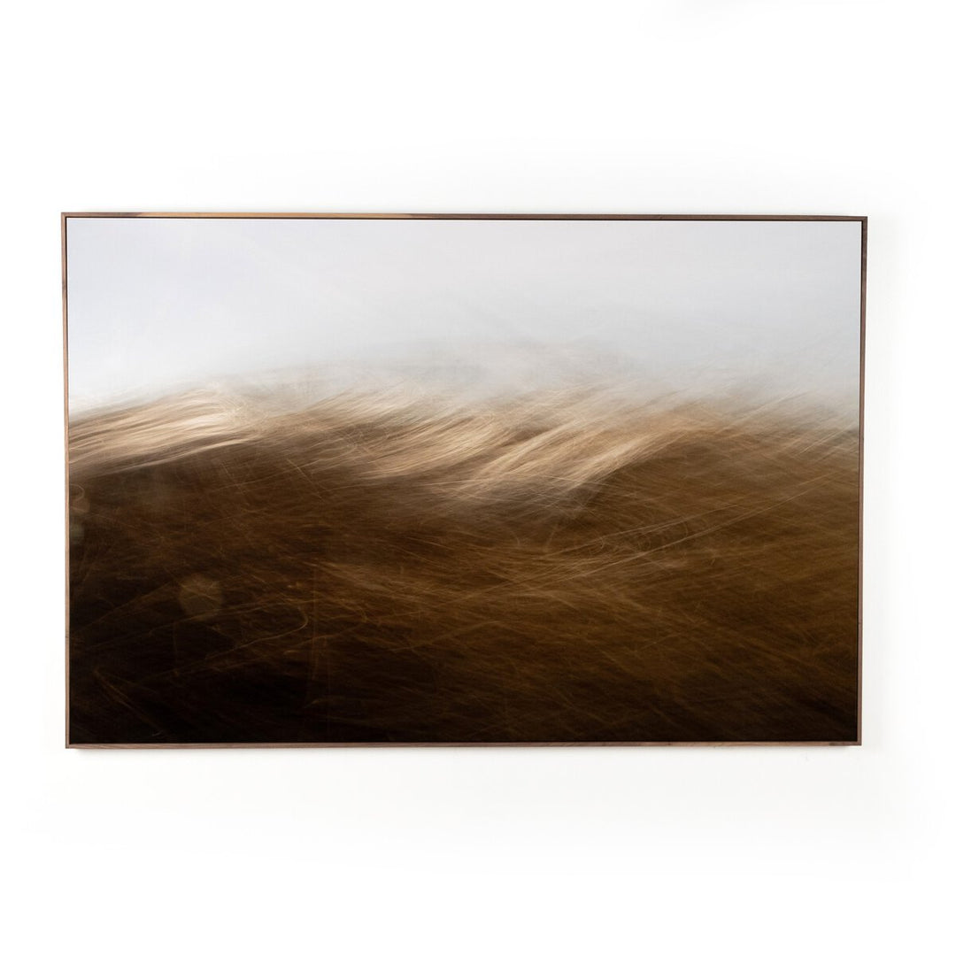 Reality Unfurled By Toni Toscano - 30"X20" - Framed Metal