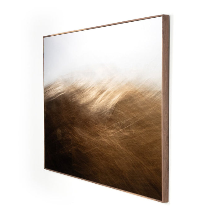 Reality Unfurled By Toni Toscano - 30"X20" - Framed Metal