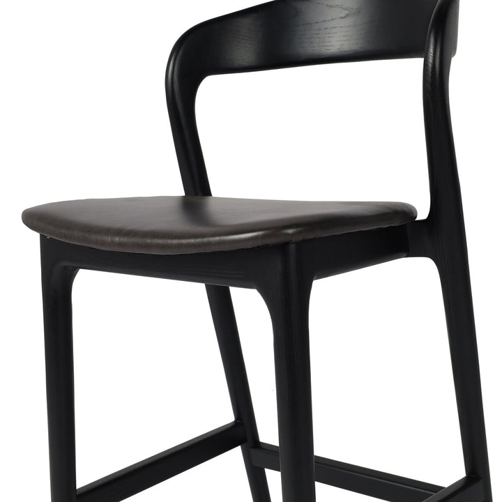 Asher Bar + Counter Stool - Counter - Sonoma Black