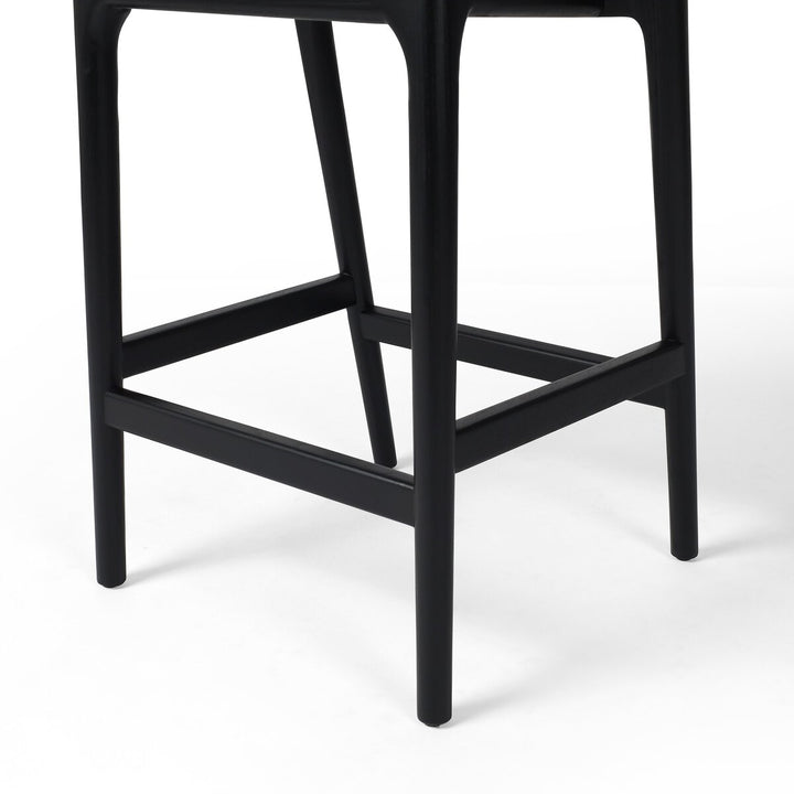 Asher Bar + Counter Stool - Counter - Sonoma Black