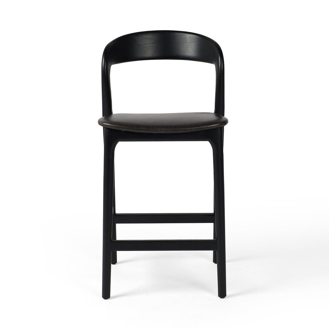 Asher Bar + Counter Stool - Counter - Sonoma Black