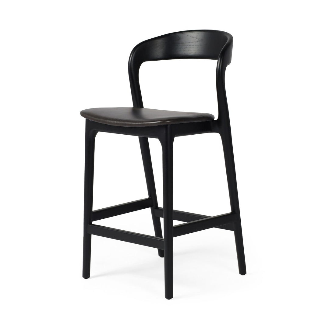 Asher Bar + Counter Stool - Counter - Sonoma Black