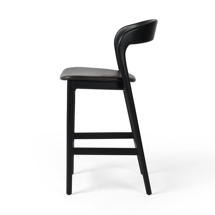 Asher Bar + Counter Stool - Counter - Sonoma Black