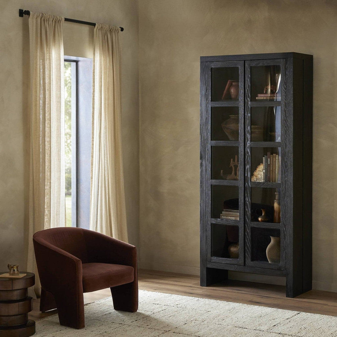 Harrison Cabinet - Worn Black