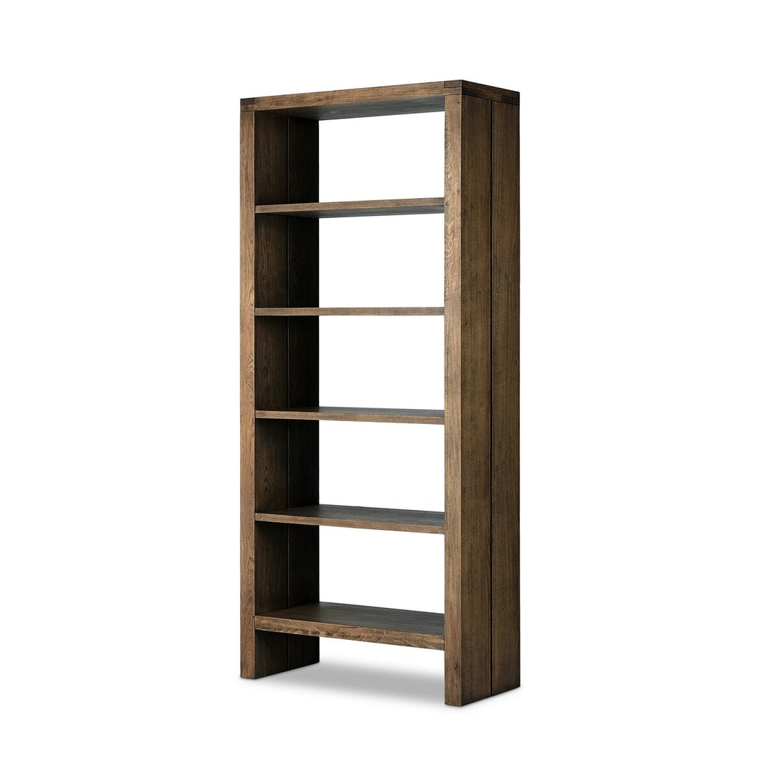 Harvey Bookshelf - Worn Oak Veneer