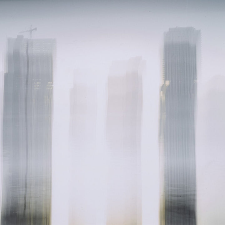 Skyline Beneath 1St St Bridge By Toni Toscan - 48"X32"