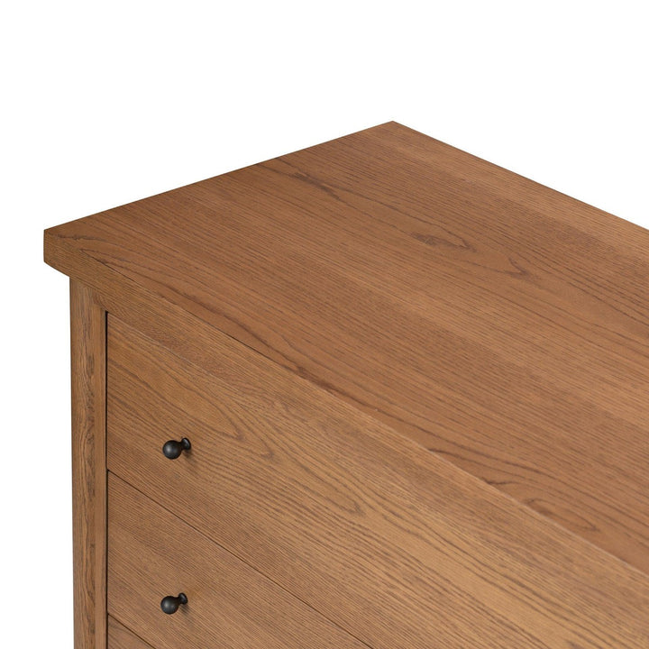 Donovan 6 Drawer Dresser - Amber Oak