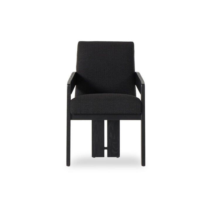 Trixie Dining Armchair - Gibson Black