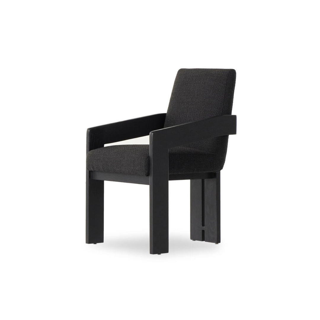 Trixie Dining Armchair - Gibson Black