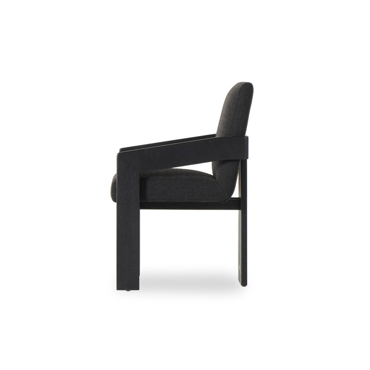 Trixie Dining Armchair - Gibson Black